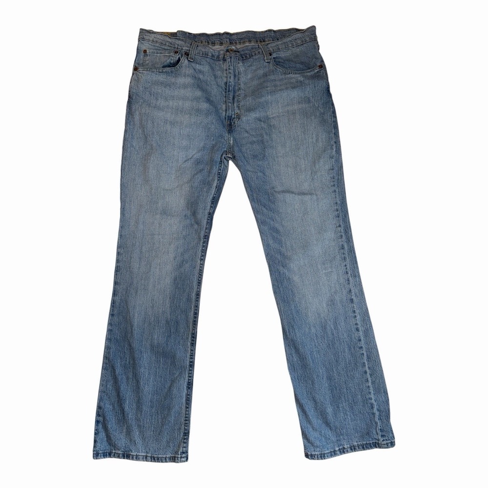 Levi's 527 Bootcut Jeans Men's 38x32 Light Wash Y2K Western Cowboy Denim - Picture 2 of 6